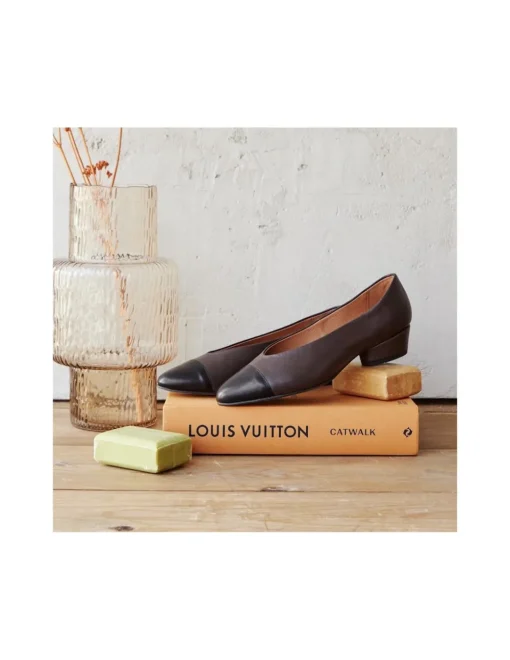 Ballet Flats Woman^MONPIEL Amelie Heel Two-Tone Toe Ballet Flat Brown