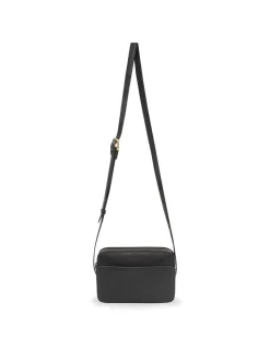 Women'S Leather Bag^MONPIEL Basic Shoulder Bag Black