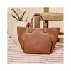 Women'S Leather Bag^MONPIEL Basket Bag Leather