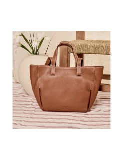 Women'S Leather Bag^MONPIEL Basket Bag Leather