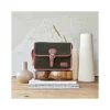 Women'S Leather Bag^MONPIEL Buckle Satchel Bag Green Suede