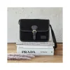 Women'S Leather Bag^MONPIEL Buckle Satchel Bag Black Suede