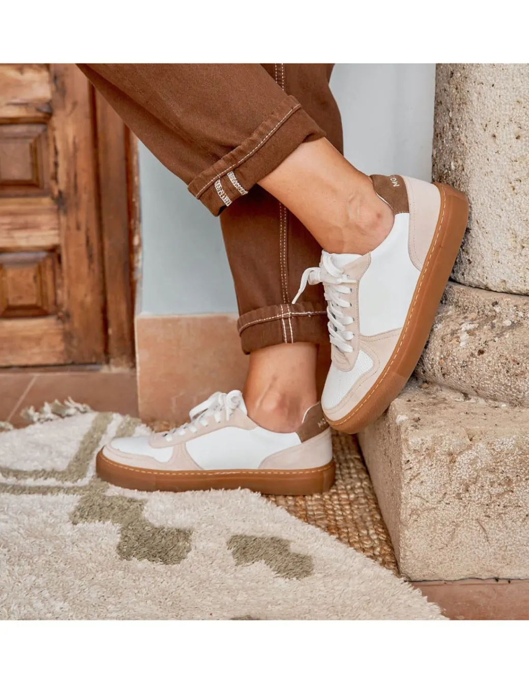 Leather Sneakers For Women^MONPIEL Cosmo Leather Sneakers