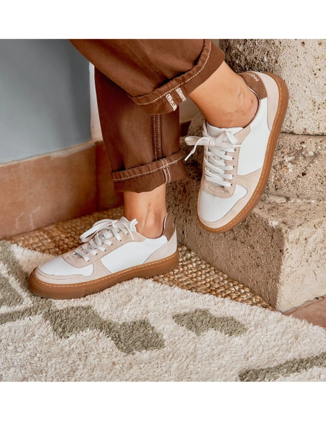 Leather Sneakers For Women^MONPIEL Cosmo Leather Sneakers
