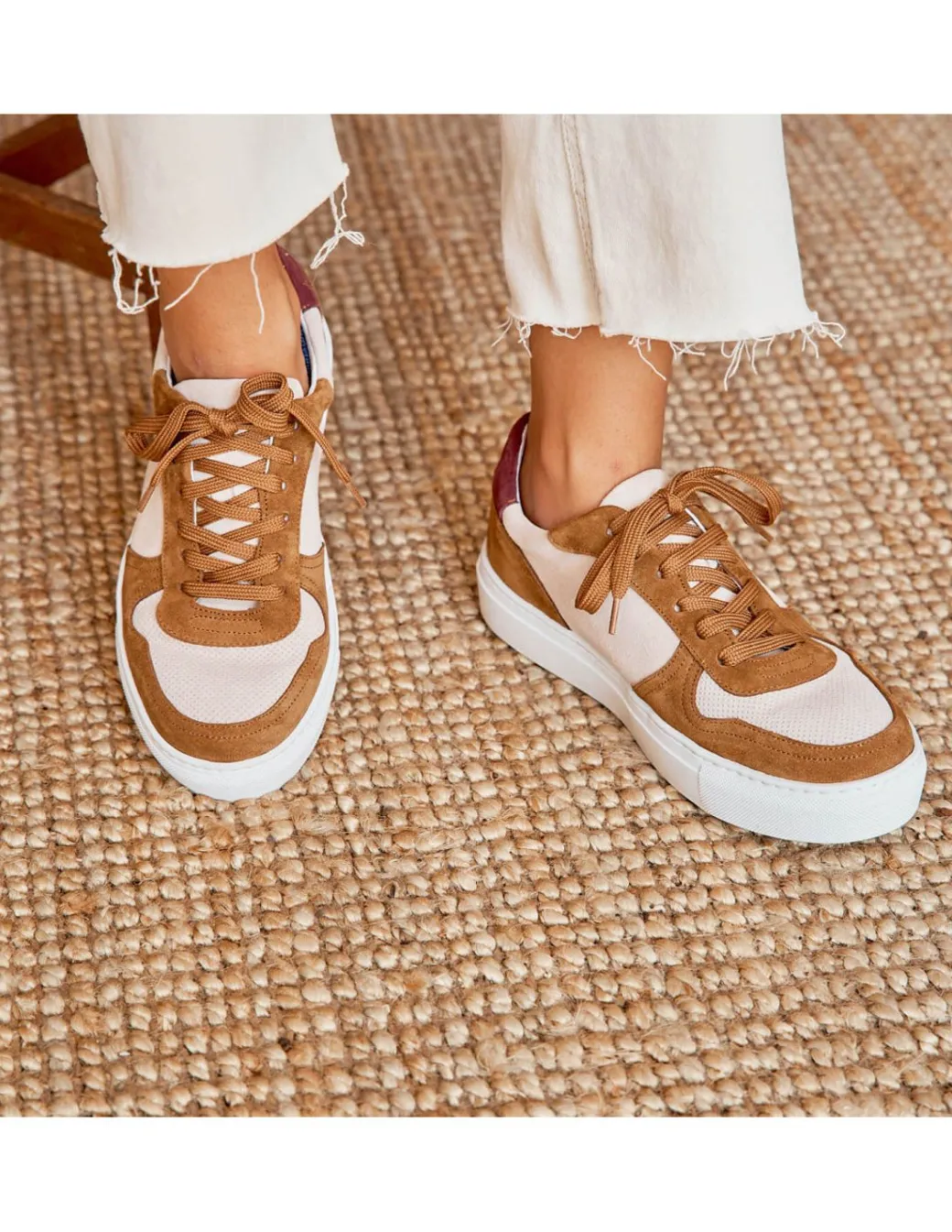 Leather Sneakers For Women^MONPIEL Cosmo Sneakers Leather