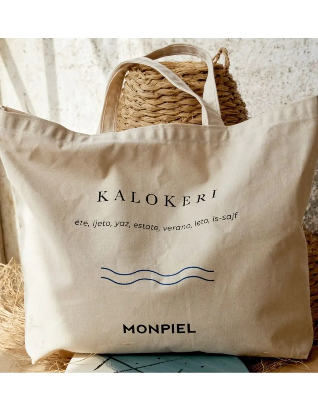 Other Accessories^MONPIEL Cotton Bag 100% Kalokeri Bone