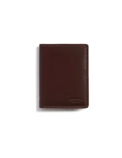 Men'S Leather Wallets^MONPIEL Double Stitching Wallet With Interior Coin Pocket Sky Brown