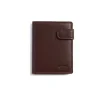 Men'S Leather Wallets^MONPIEL Double-Stitched Wallet With Loop And Coin Pocket Sky Brown