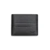 Men'S Leather Wallets^MONPIEL Large American Wallet With Stamped Wallet Black