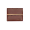 Men'S Leather Wallets^MONPIEL Large American Wallet With Color Stripes Havana