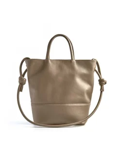 Women'S Leather Bag^MONPIEL Large Hobo Bag Knots Mole