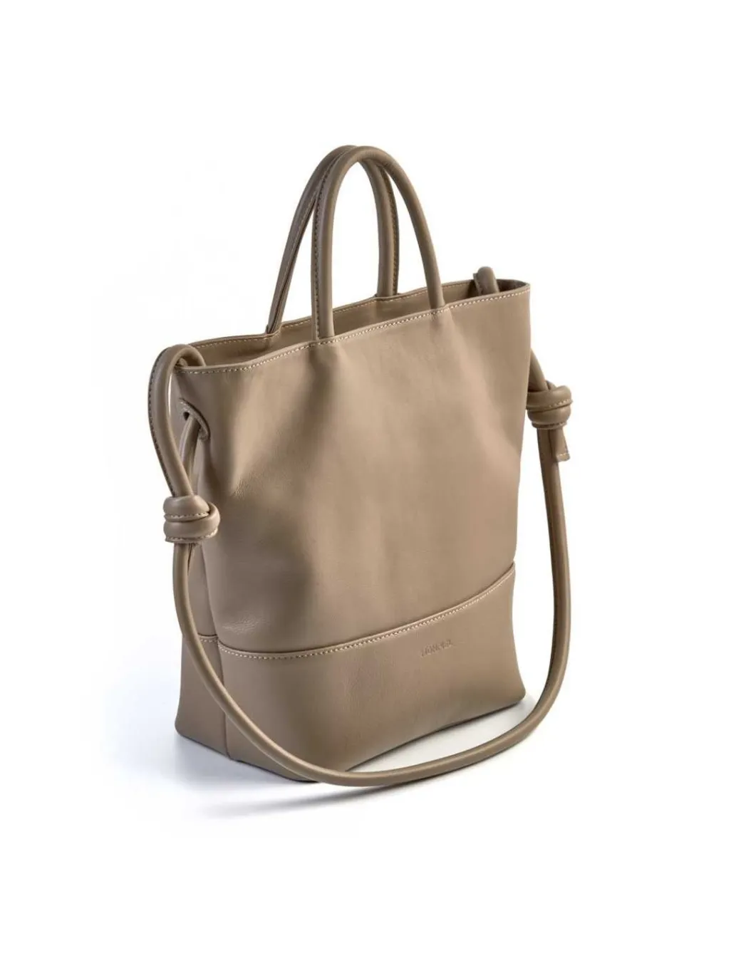 Women'S Leather Bag^MONPIEL Large Hobo Bag Knots Mole
