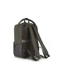 Other Accessories^MONPIEL Leather And Canva Sport Backpack Green
