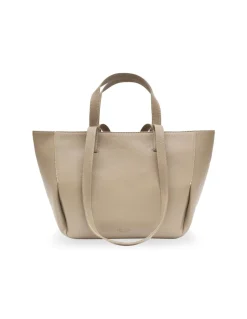Women'S Leather Bag^MONPIEL Leather Basket Bag Mole