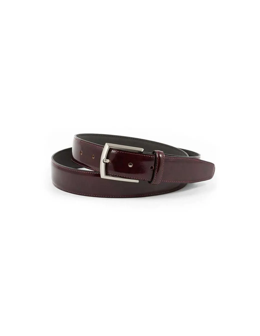 Men'S Leather Belts^MONPIEL Leather Belt Castellano Maroon