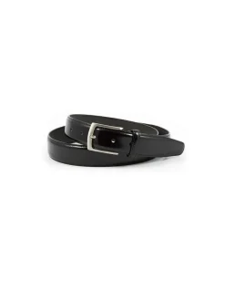 Men'S Leather Belts^MONPIEL Leather Belt Castellano Black
