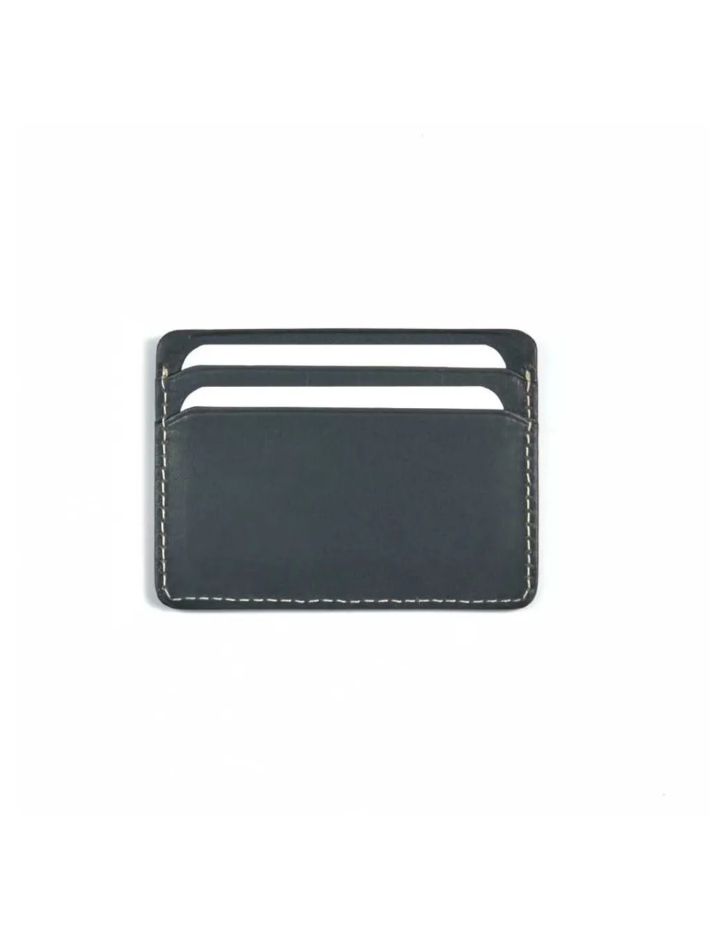 Leather Card Holders^MONPIEL Leather Card Holder Mini Blue