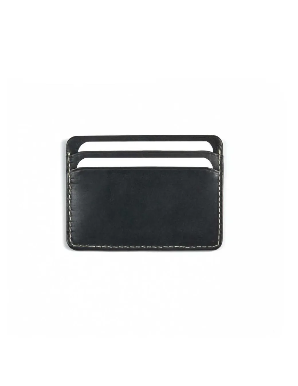Leather Card Holders^MONPIEL Leather Card Holder Mini Black
