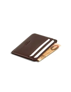 Leather Card Holders^MONPIEL Leather Card Holder Mini Brown