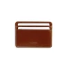 Leather Card Holders^MONPIEL Leather Card Holder Mini Havana