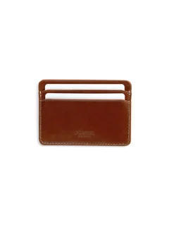 Leather Card Holders^MONPIEL Leather Card Holder Mini Havana