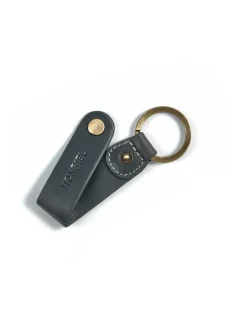 Men'S Leather Keyrings^MONPIEL Leather Keyring Hunter Blue