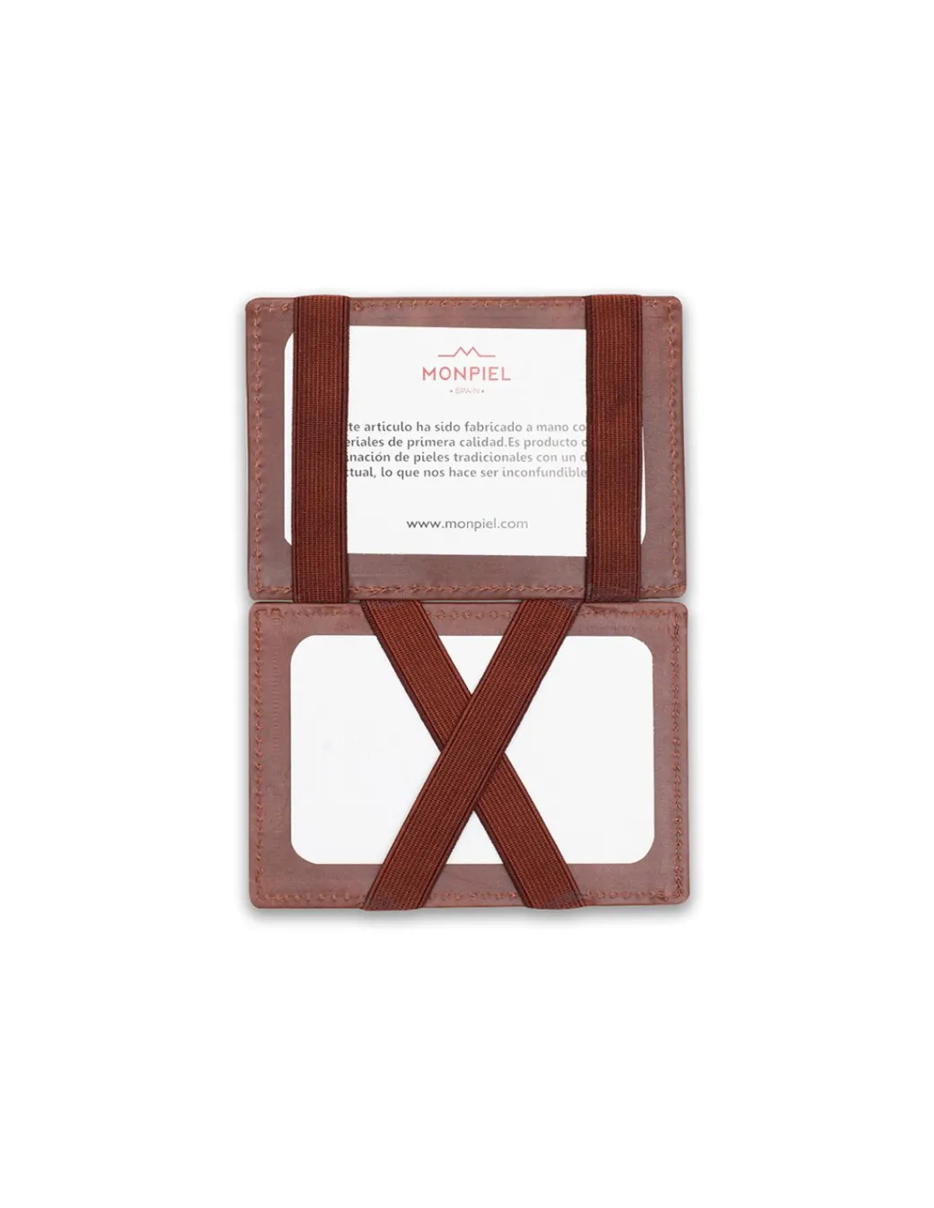 Leather Card Holders^MONPIEL Leather Magic Card Holder Havana