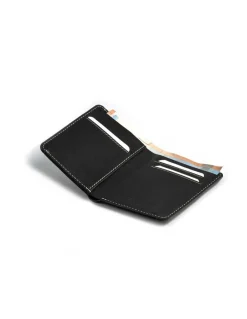 Men'S Leather Wallets^MONPIEL Leather Small Men'S Wallet Mini Black