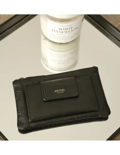 Women'S Leather Wallets^MONPIEL Leather Wallet Lady Bag Black