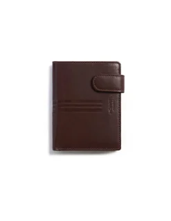 Men'S Leather Wallets^MONPIEL Leather Wallet With Loop And Coin Pocket Mountain Brown