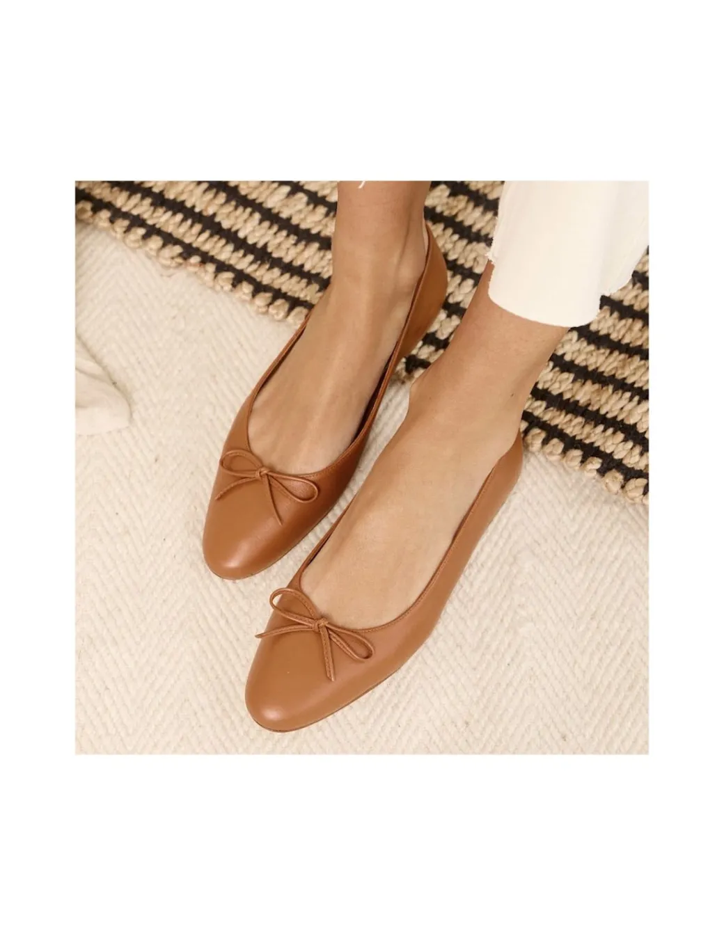 Ballet Flats Woman^MONPIEL Manolita Pointed Toe Ballet Flat Leather