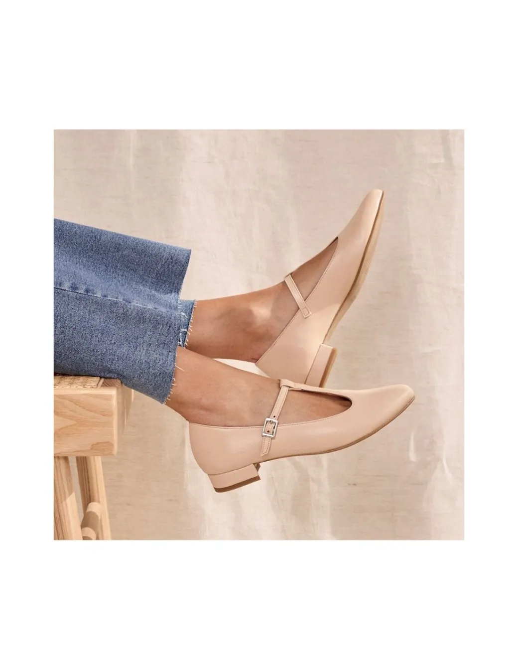 Woman Mary Jane Shoes^MONPIEL Mary Jane Shoes Marieta Beige