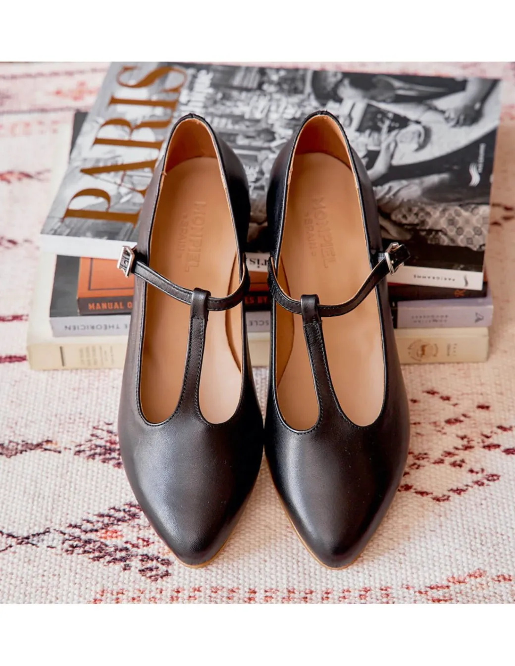 Woman Mary Jane Shoes^MONPIEL Mary Jane Shoes Marieta Black