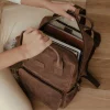 Other Accessories^MONPIEL Men'S Leather Backpack Hunter Brown