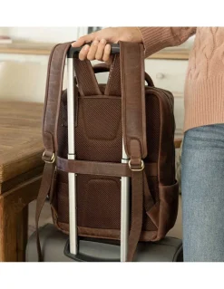 Other Accessories^MONPIEL Men'S Leather Backpack Hunter Brown