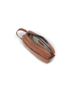 Other Accessories^MONPIEL Men'S Leather Toiletry Bag - Handbag Hunter Havana