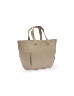Women'S Leather Bag^MONPIEL Mini Leather Basket Bag Mole