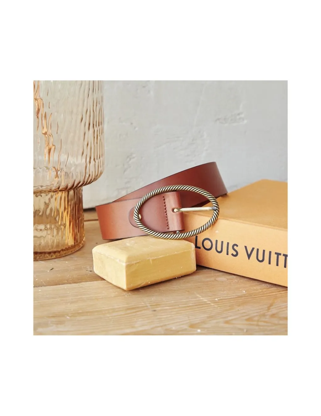 Women'S Leather Belts^MONPIEL Oval Buckle Belt Leather