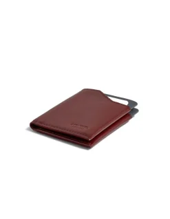 Men'S Leather Wallets^MONPIEL Pocket Wallet Burgundy