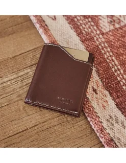Men'S Leather Wallets^MONPIEL Pocket Wallet Brown