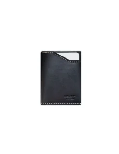 Men'S Leather Wallets^MONPIEL Pocket Wallet With Purse Black