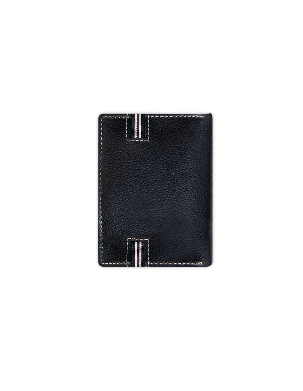 Men'S Leather Wallets^MONPIEL Rubber Wallet Billfold Black