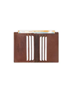 Men'S Leather Wallets^MONPIEL Rubber Wallet Billfold Havana