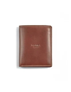 Men'S Leather Wallets^MONPIEL Simple Central Logo Wallet Leather