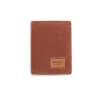 Men'S Leather Wallets^MONPIEL Simple Logo Patch Wallet Havana