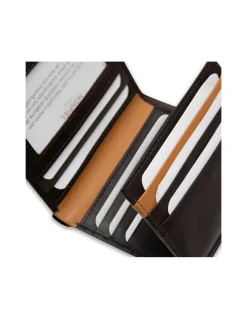 Men'S Leather Wallets^MONPIEL Single Banknote Color Stripes Brown