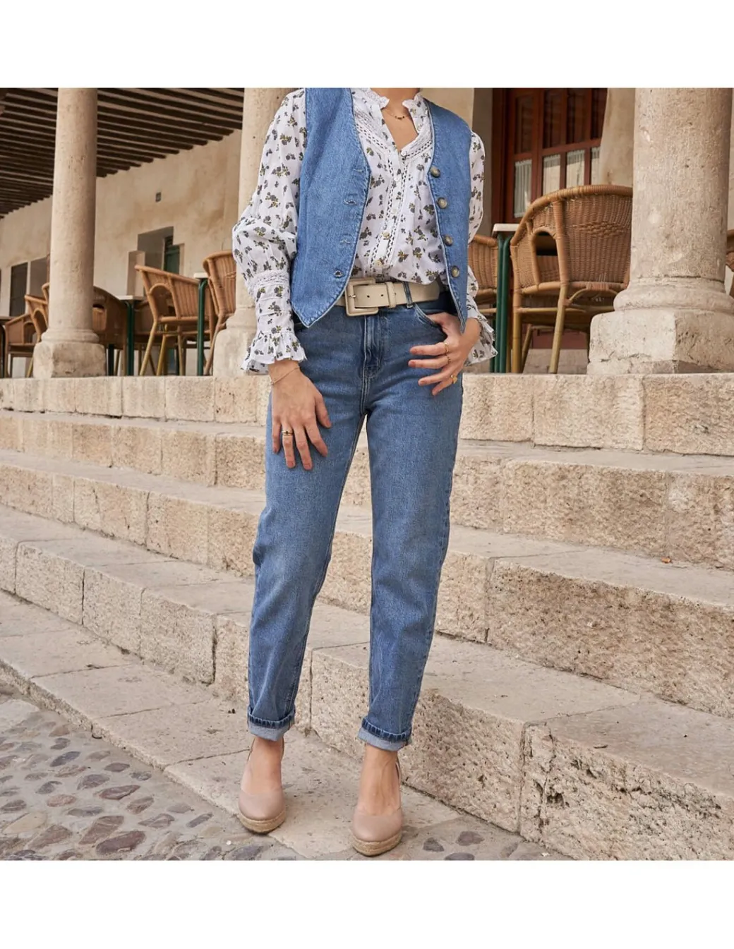 Espadrille^MONPIEL Siros Leather Wedge Espadrille
