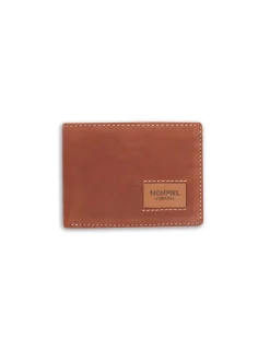 Men'S Leather Wallets^MONPIEL Small American Wallet Havana