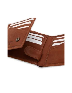 Men'S Leather Wallets^MONPIEL Small American Wallet Havana