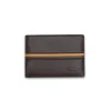 Men'S Leather Wallets^MONPIEL Small American Wallet With Wallet Brown